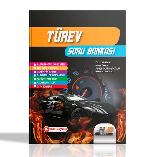 Hız ve Renk Yayınları Türev Soru Bankası