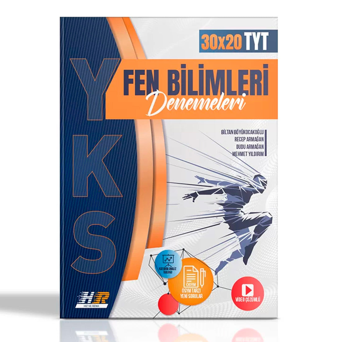 Hız ve Renk Yayınları TYT Fen Bilimleri 30x20 Denemeleri
