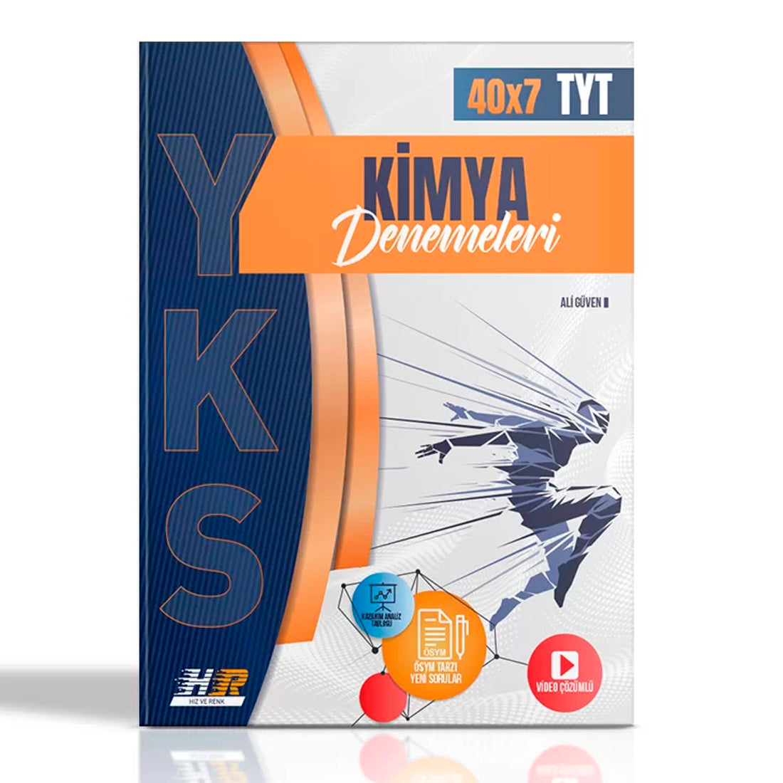Hız ve Renk Yayınları TYT Kimya 40x7 Denemeleri