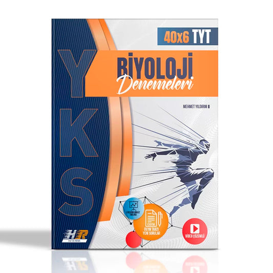Hız ve Renk Yayınları YKS TYT Biyoloji 40x6 Deneme