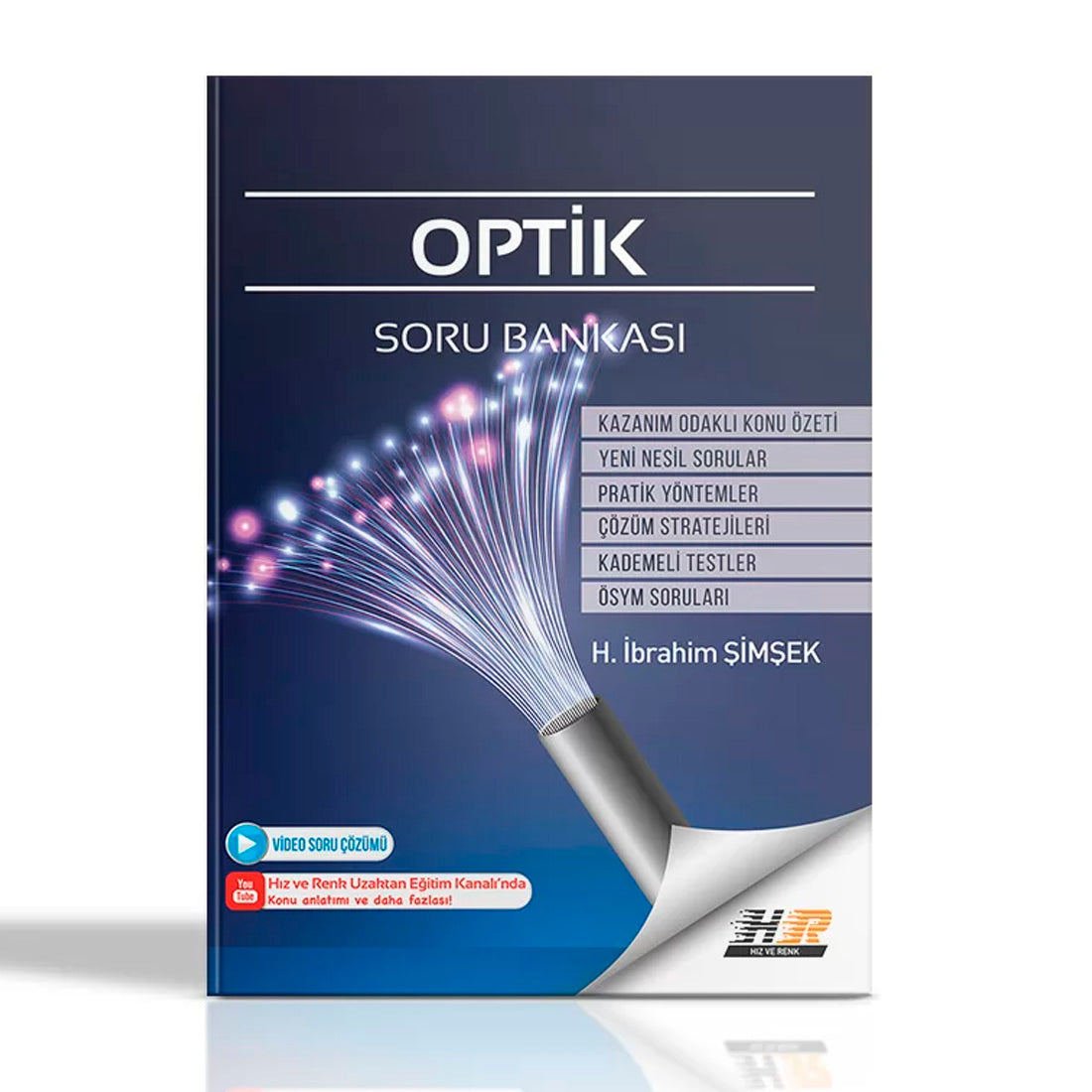 Hız ve Renk Yayınları YKS TYT Fizik Optik Soru Bankası
