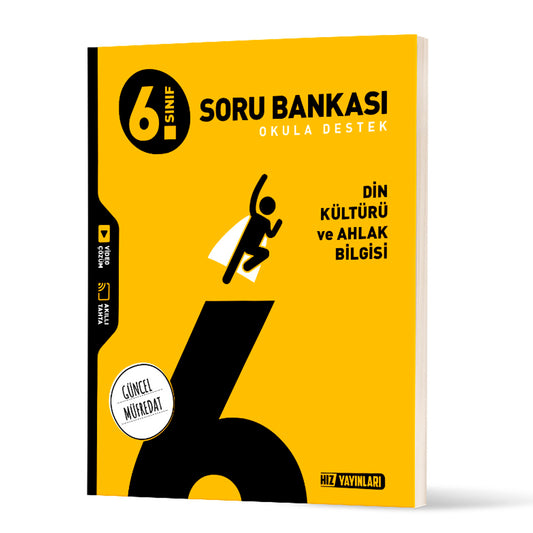 Hız Yayınları Ortaokul 6. Sınıf Din Kültürü Ve Ahlak Bilgisi Soru Bankası Test Kitabı