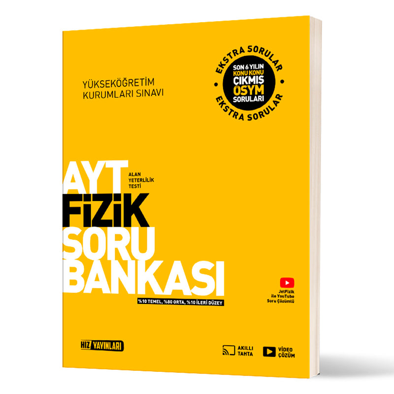 Hız Yayınları AYT Fizik Soru Bankası