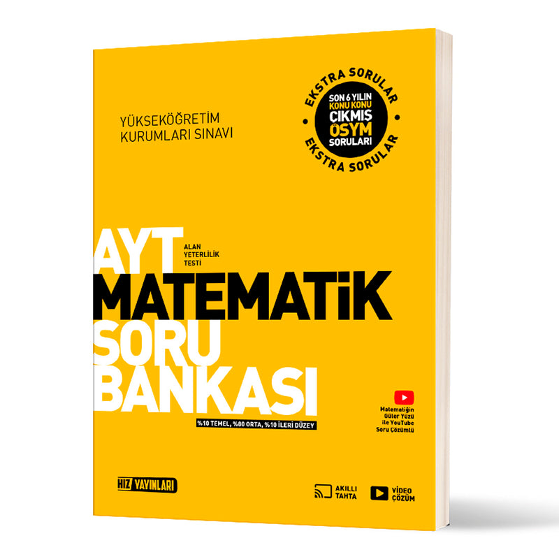 Hız Yayınları AYT Matematik Soru Bankası