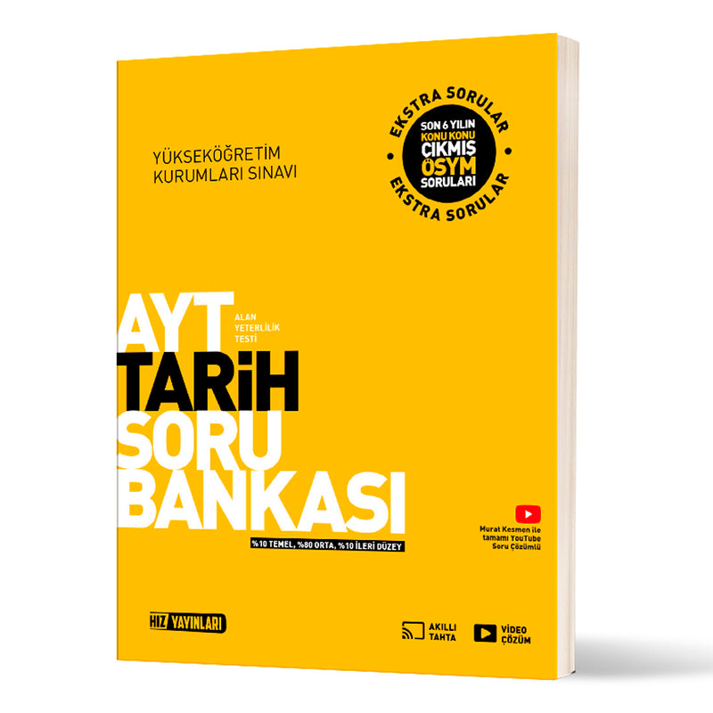 Hız Yayınları AYT Tarih Soru Bankası