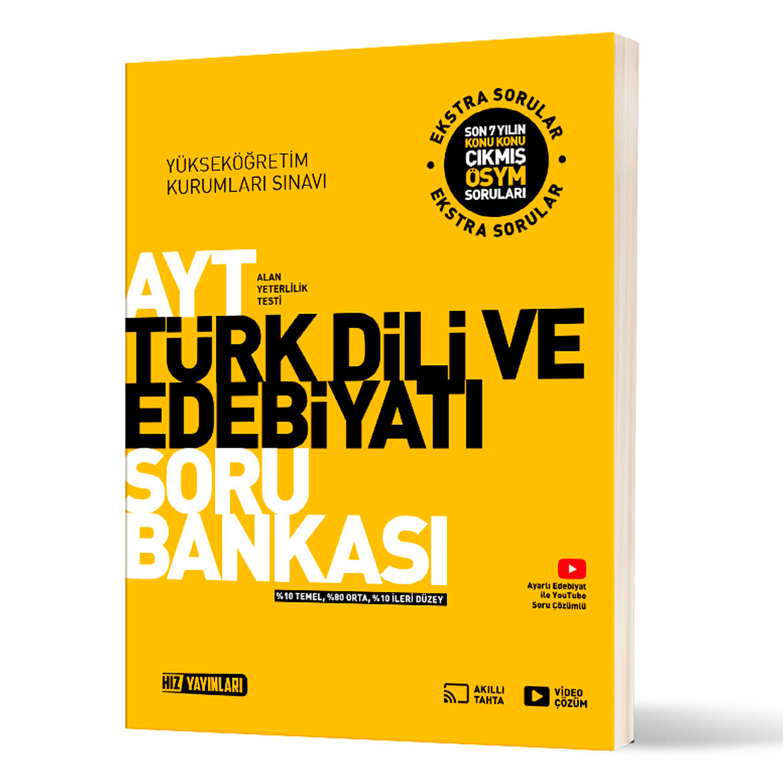 Hız Yayınları AYT Türk Dili Ve Edebiyatı Soru Bankası