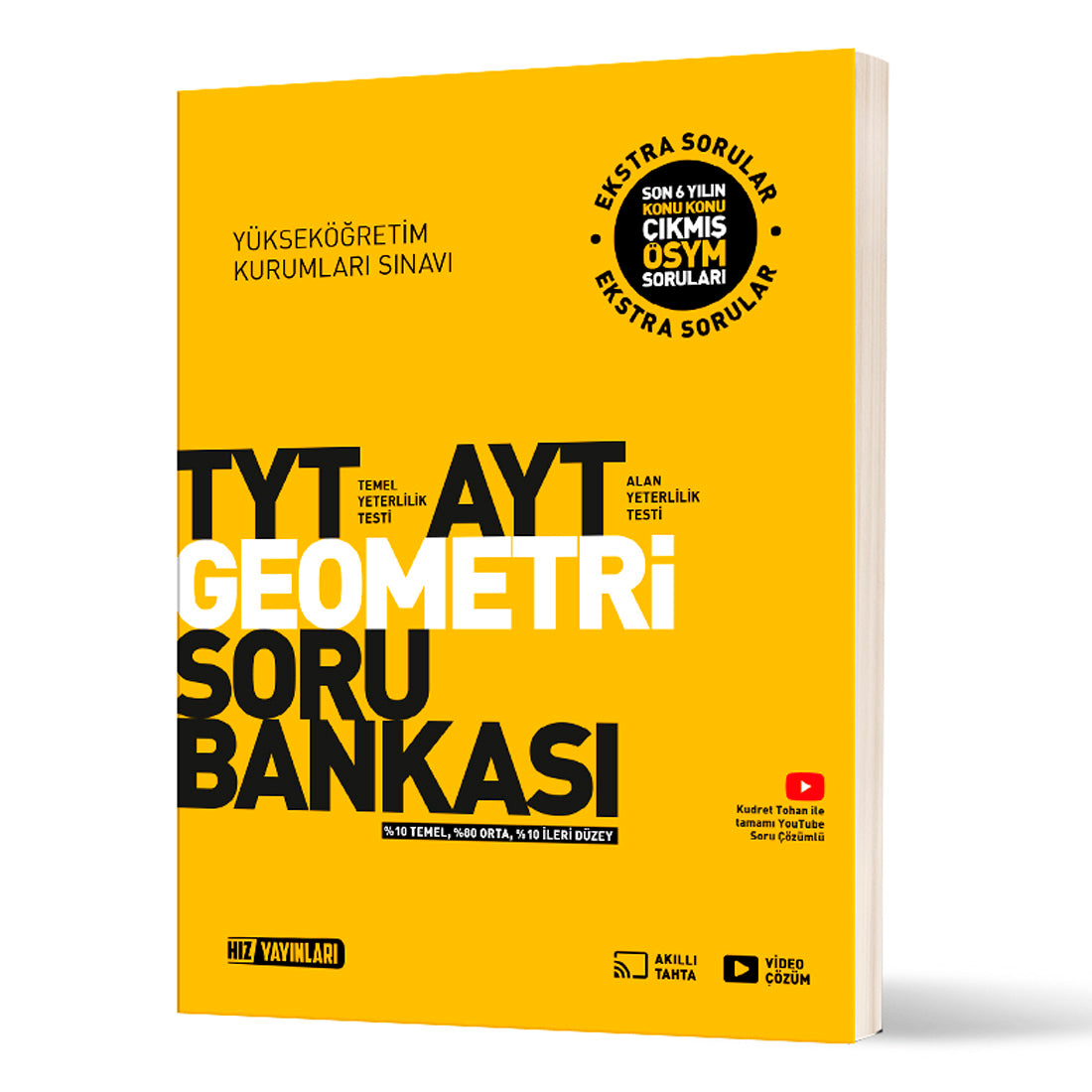 Hız Yayınları TYT - AYT Geometri Soru Bankası