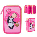 Hoalaa Panda 3 Katlı Kalem Çantası