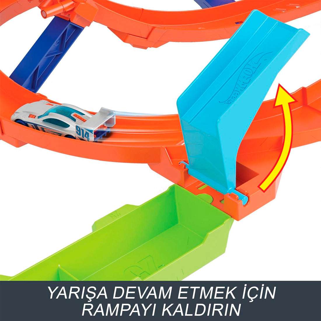 Hot Wheels Bumerang Çemberli Yarış Pisti HTK16
