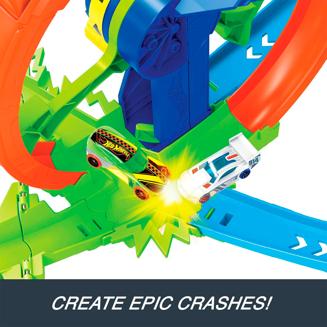 Hot Wheels Hızlı Fırlatma Ve Döngü Parkuru Jbx65