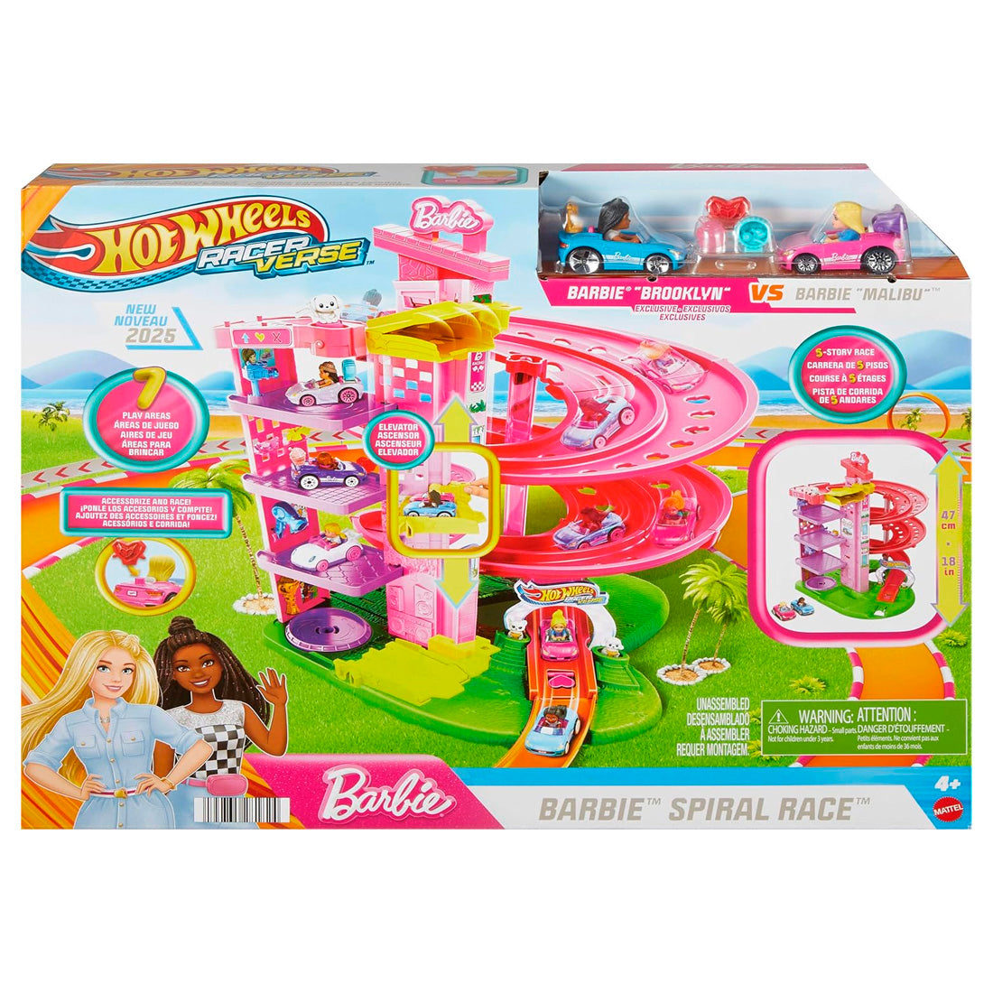 Hot Wheels Hot Wheels Racerverse Barbie Oyun Seti Mate-Jdd65