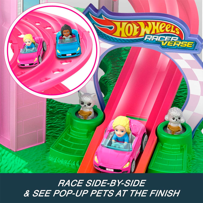 Hot Wheels Hot Wheels Racerverse Barbie Oyun Seti Mate-Jdd65