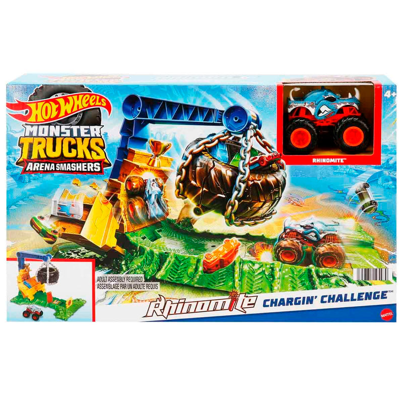 Hot Wheels Monster Trucks Arenada Rhinomite Mücadelesi HTP18