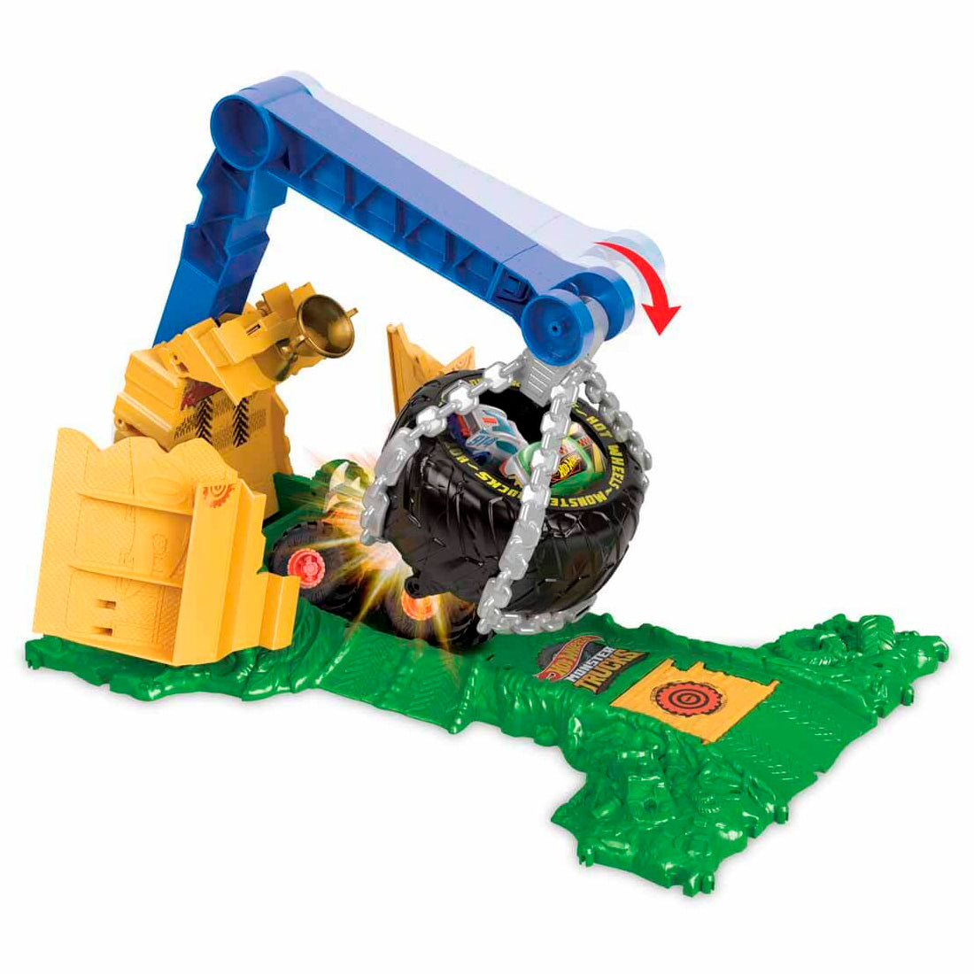 Hot Wheels Monster Trucks Arenada Rhinomite Mücadelesi HTP18