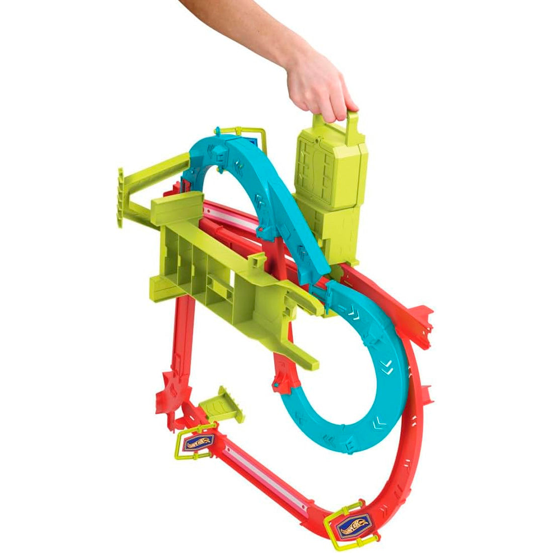Hot Wheels Neon Yarışlar Çoklu Yarış Heyecanı Pist Seti HPC07