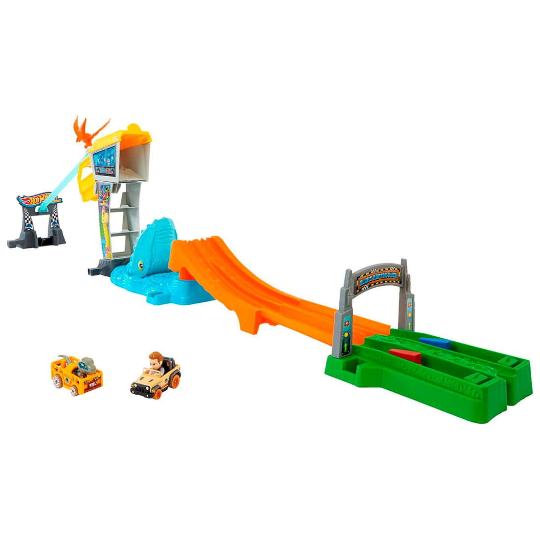 Hot Wheels Racerverse Jurassic Pist Seti Htp12