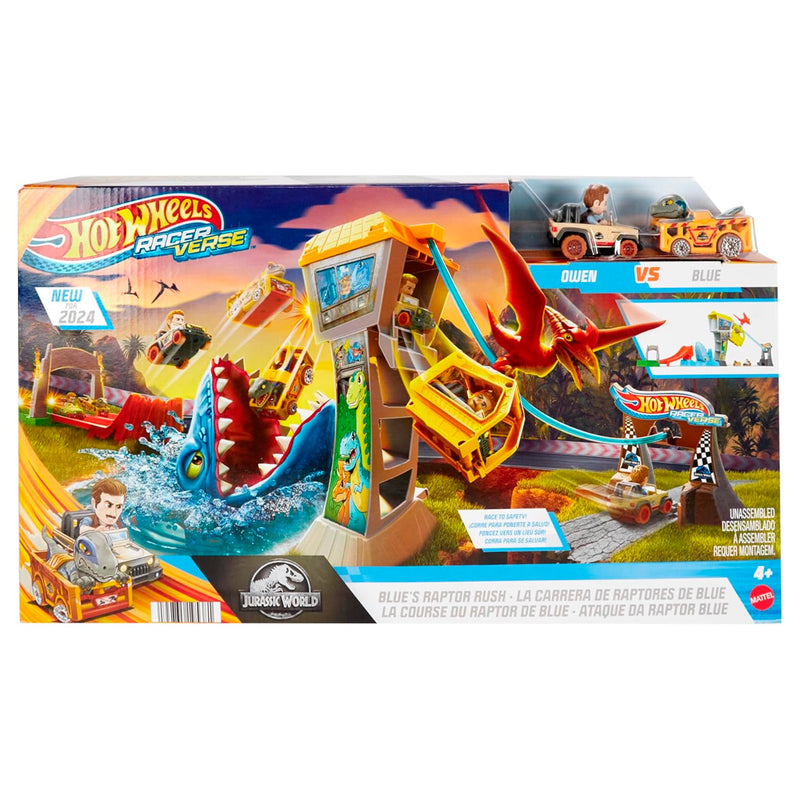 Hot Wheels Racerverse Jurassic Pist Seti Htp12