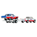 Hot Wheels Team Transport 63 Nova 88 Chevy Silverado 3500