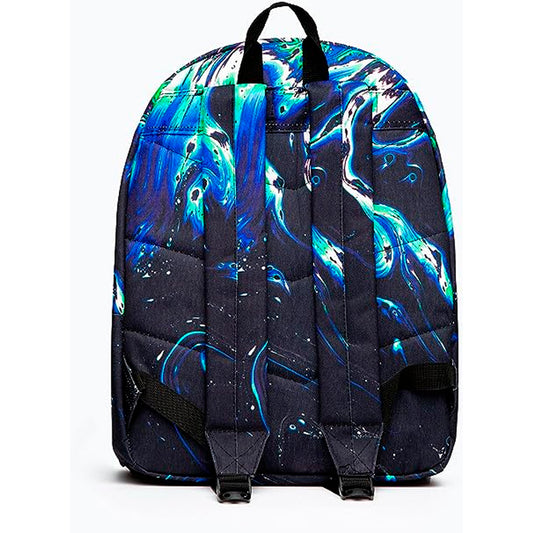 Hype Blue & Green Out Of Space Marble Backpack (TWLG-715_1SZ)