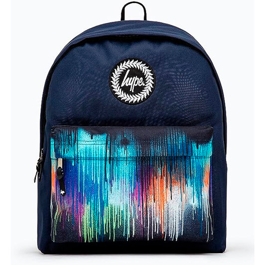 Hype Multi Coloured Pocket Drıp Backpack (TWLG-701_1SZ)
