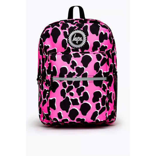 Hype Pink & Black Outlıne Anımal Utılıty Backpack (TWLG-861_1SZ)