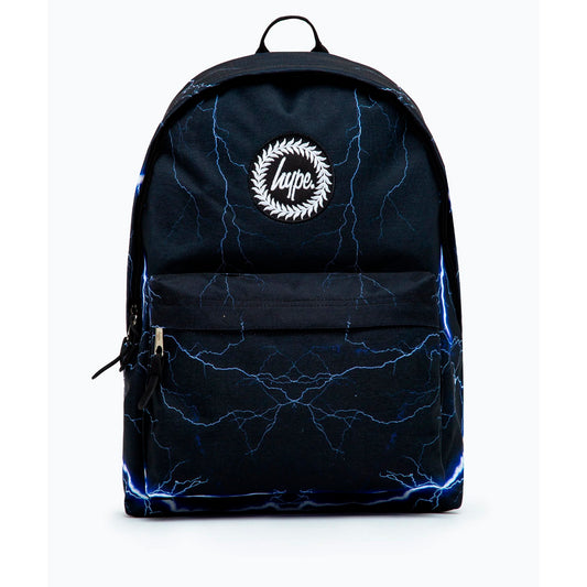 Hype Lightning Crest Siyah Unisex Sırt Çantası