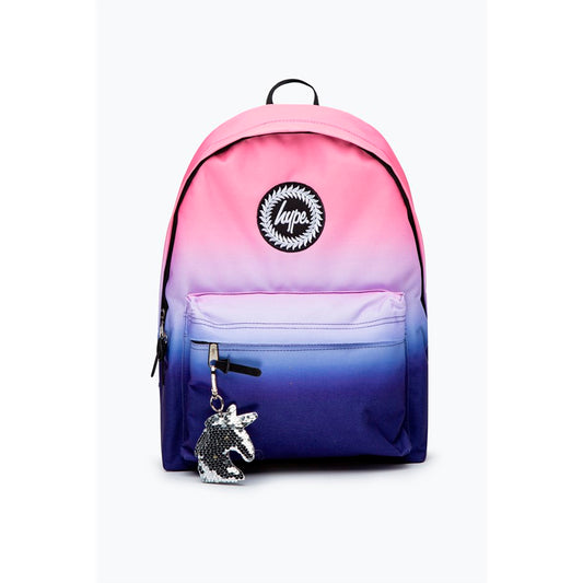 Hype Unisex Kız Çocuk Multi Dark Berry Fade Crest Sırt Çantası