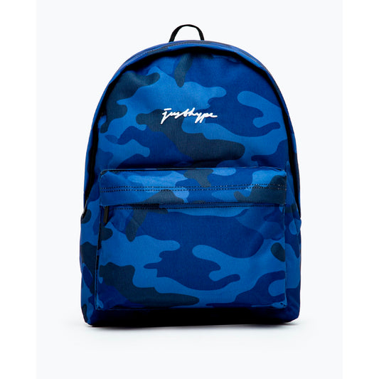 Hype Unisex Lacivert Classic Camo Scribble Sırt Çantası