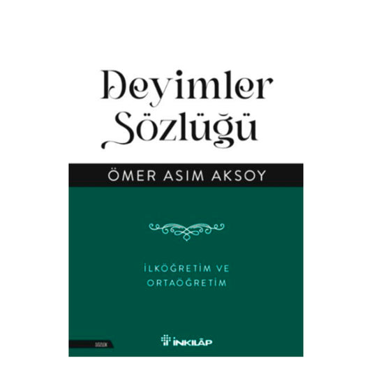 İnkılap Yayınları Deyimler Sözlüğü İlköğretim ve Ortaöğretim