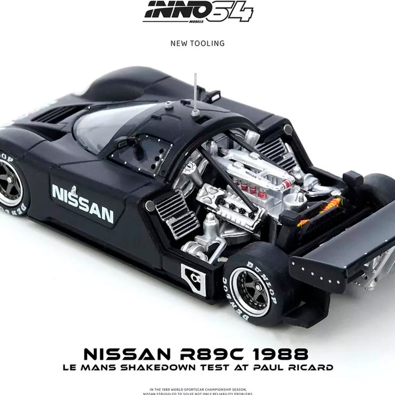 Inno Nissan R89C Le Mans Shakedown Test At Paulin64-R89C-Lmt1988
