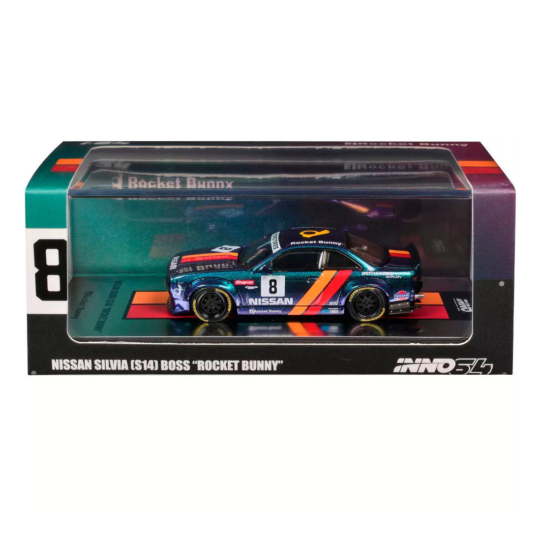 Inno Nissan Silvia (S14) Boss Rocket Bunnyin64-S14B-Prp