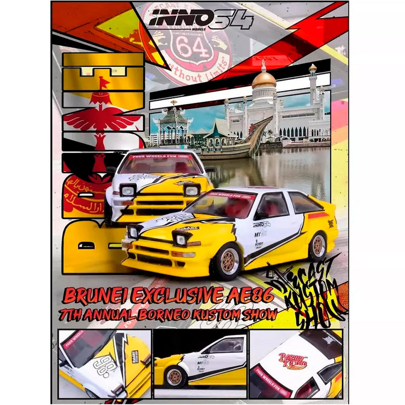 Inno Toyota Sprinter Brunei Exclusive Ae86 In64-Ae86T-Bdks24