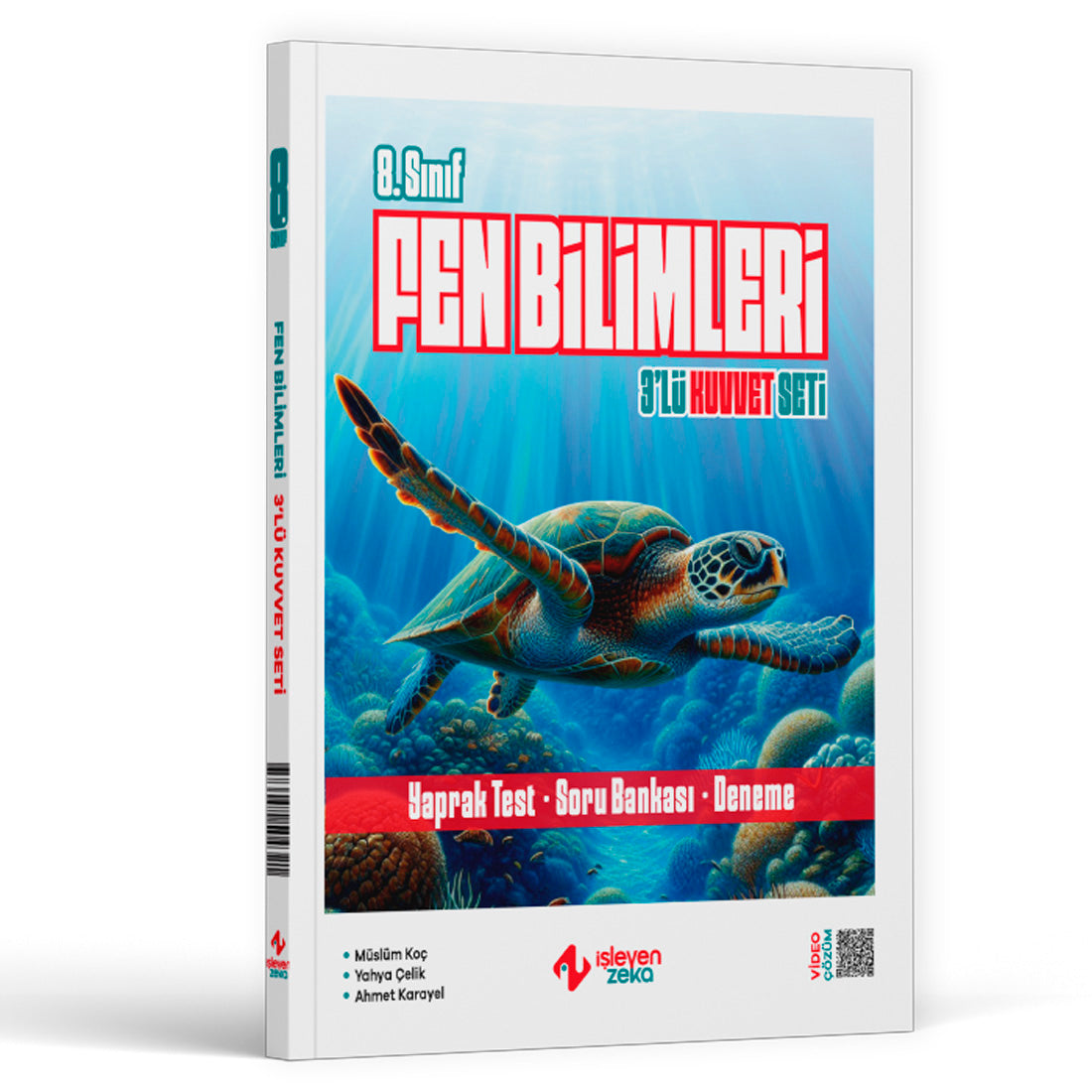 İşleyen Zeka Yayınları 8. Sınıf Fen Bilimleri 3 Lü Kuvvet Serisi Soru Bankası