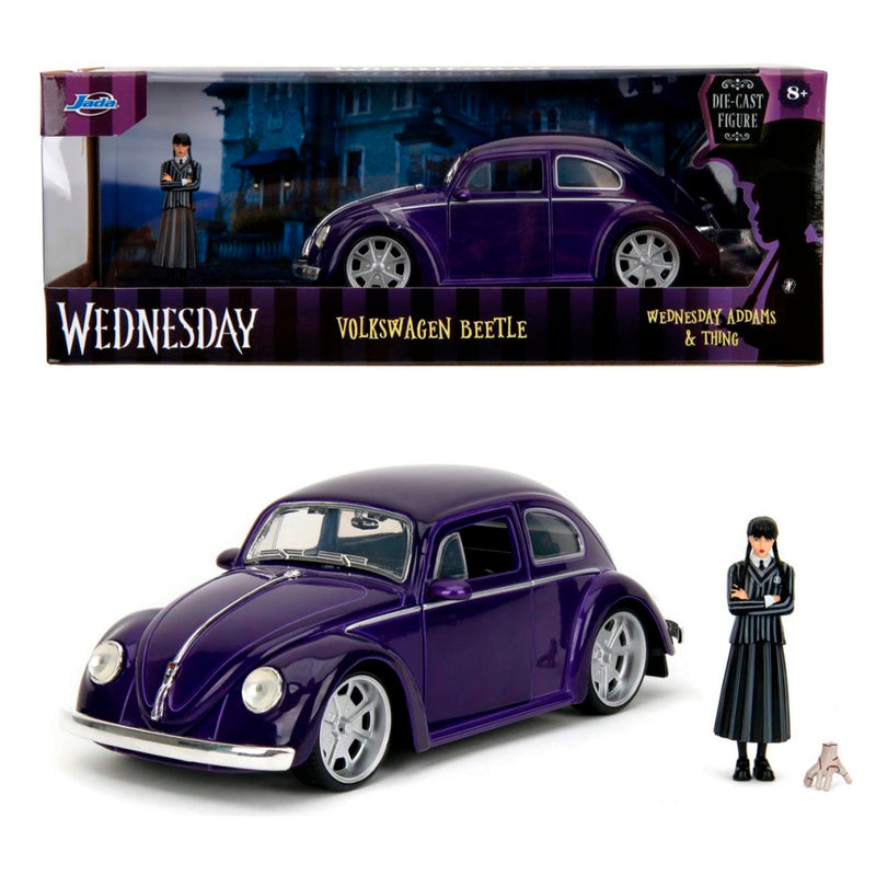 Jada Wednesday Volkswagen Beetle 1:24