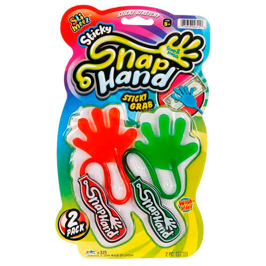 Jaru 2'li Eğlenceli Yapışkan El 8640421 (RASTGELE GÖNDERİLMEKTEDİR!)