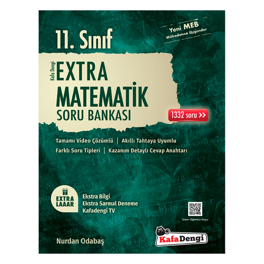 Kafa Dengi Yayın 11. Sınıf Matematik Extra Soru Bankası