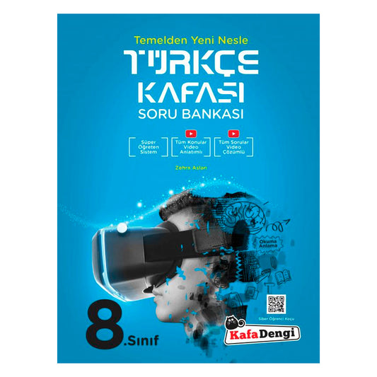 Kafa Dengi Yayınları 8. Sınıf LGS Türkçe Kafası Soru Bankası