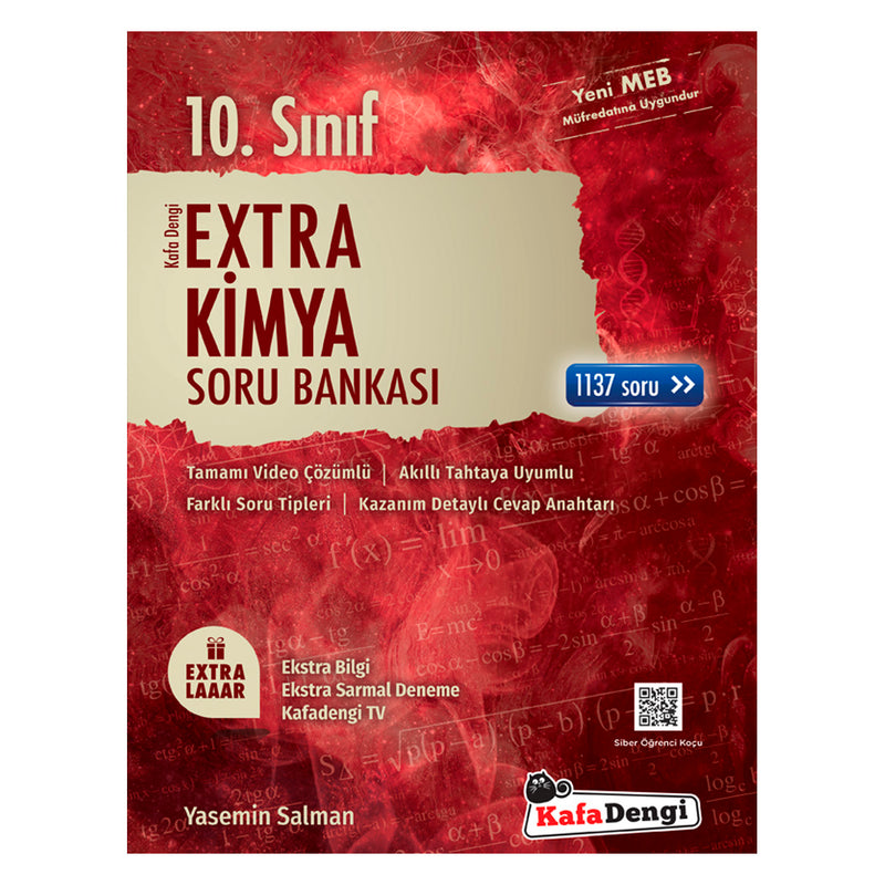 Kafadengi Yayınları 10. Sınıf Extra Kimya Soru Bankası