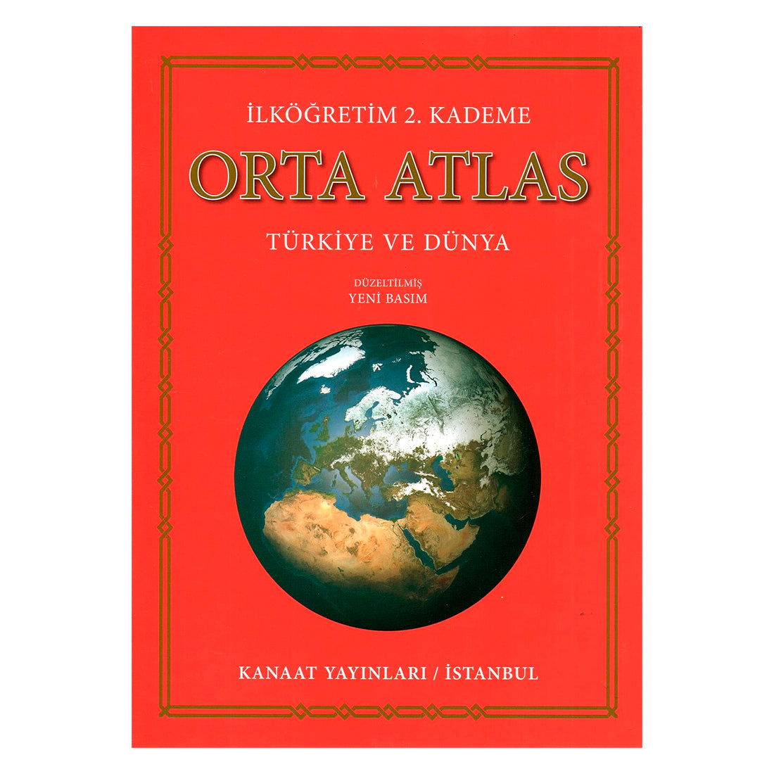 Kanaat Yayınları İlköğretim 2. Kademe Orta Atlas