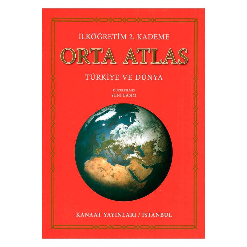 Kanaat Yayınları İlköğretim 2. Kademe Orta Atlas