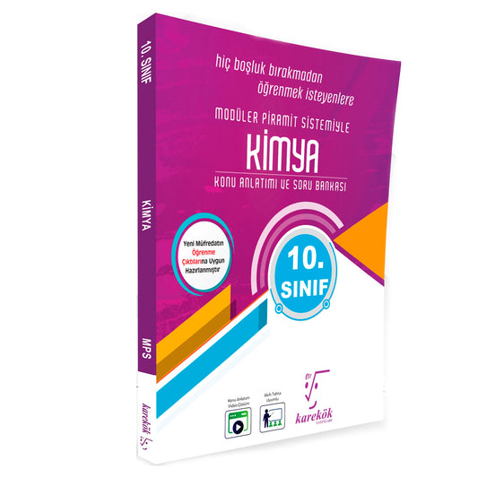 Karekök Yayınları 10. Sınıf Kimya Modüler Piramit Sistemi