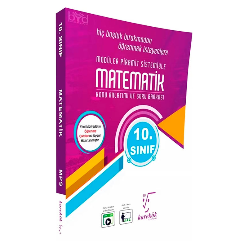 Karekök Yayınları 10. Sınıf Matematik Mps Modüler Piramit Sistemi
