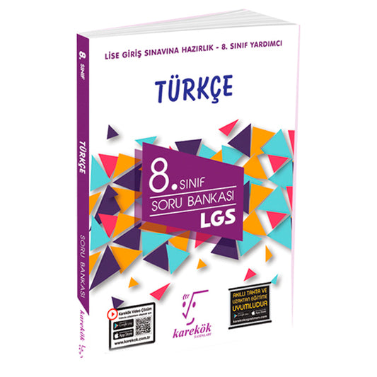Karekök Yayınları 8. Sınıf LGS Türkçe Soru Bankası