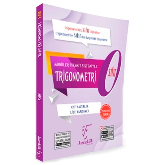 Karekök Yayınları AYT Hazırlık Modüler Piramit Sistemiyle Trigonometri Sıfır