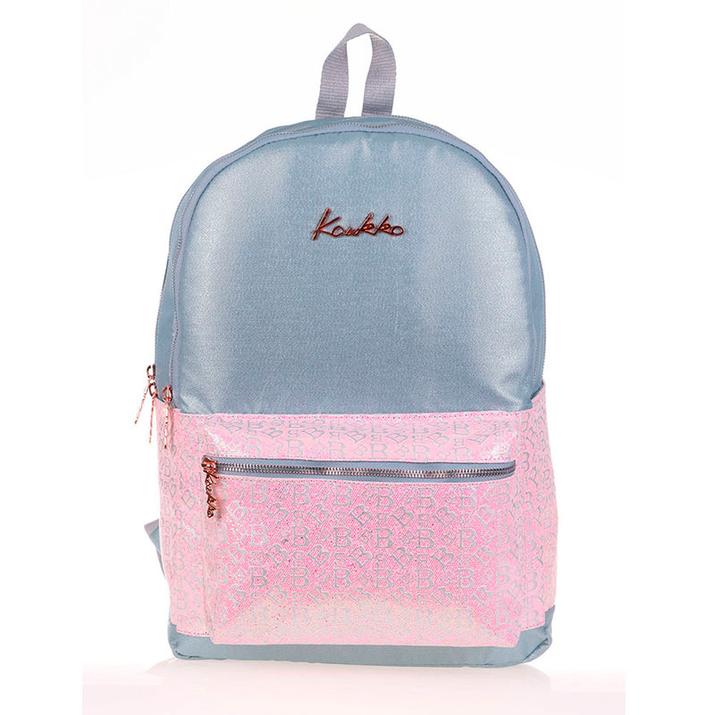 Kaukko Amazing B Letter Kız Çocuk Gri Sırt Çantası