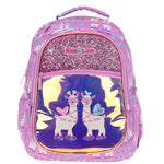 Kaukko Kids&Love Kız Çocuk Aynalı Taşlı Lama Sırt Çantası