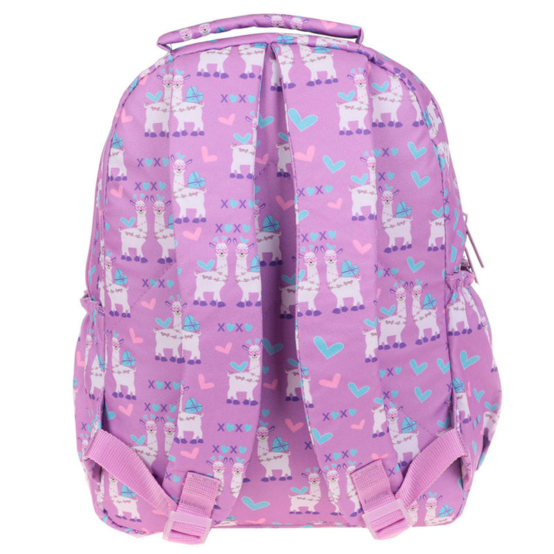 Kaukko Kids&Love Kız Çocuk Aynalı Taşlı Lama Sırt Çantası