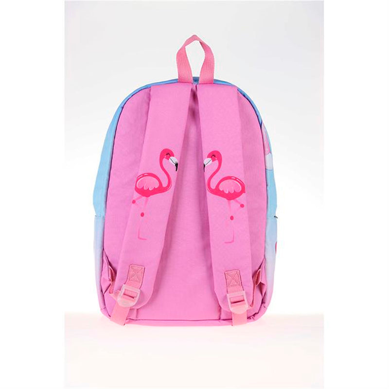 Kaukko Rainbow Flamingo Layer Kız Çocuk Sırt Çantası