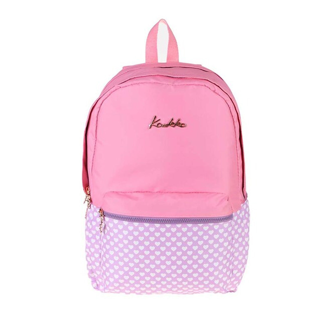 Kaukko Soft Stripe Kız Çocuk Pembe Sırt Çantası