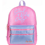 Kaukko Sparkle Duble Pembe Sırt Çantası